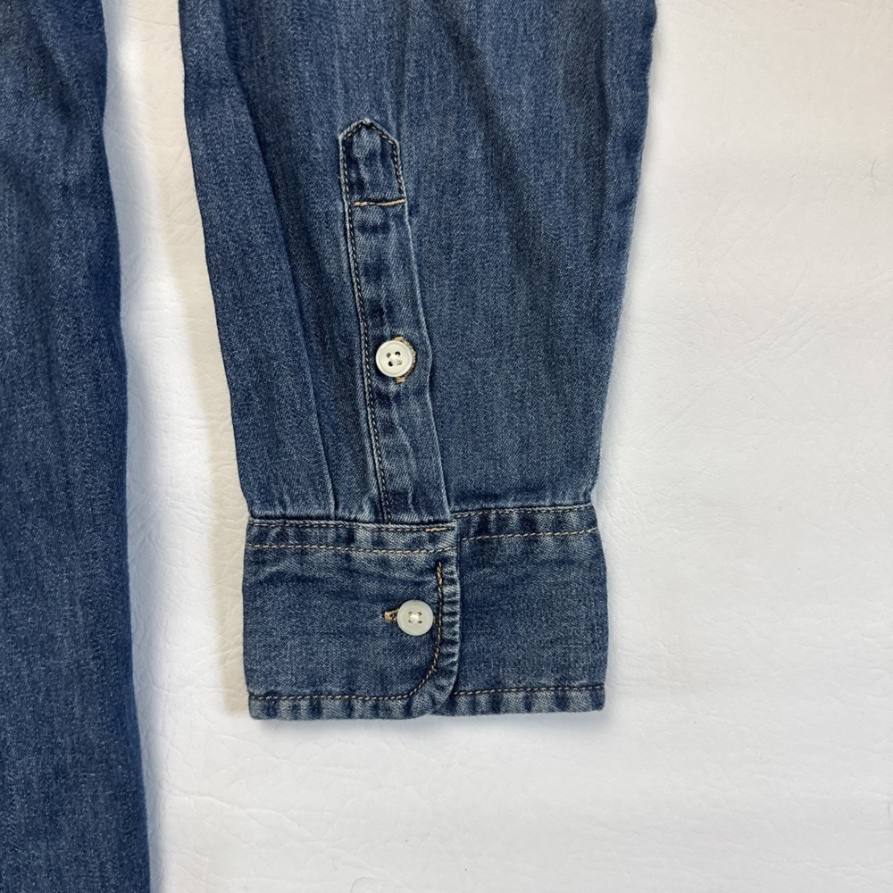 Levis Denim Jacket Boyfriend Fit Womens Size XL Blue Jean New NWT Button Red Tab - Picture 5 of 6